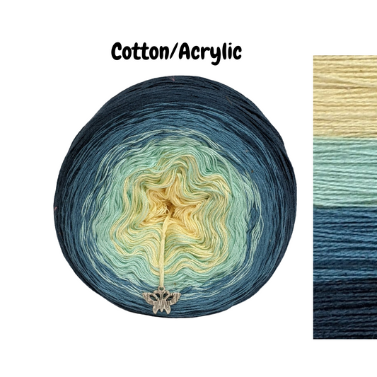 C/A097 - Gradient Cake Yarn, Ombre Yarn Cake