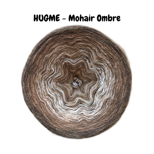 HUGME- Brown - Cotton/Acrylic with Mohair