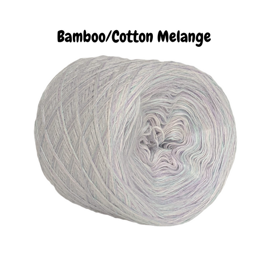 Copy of Bamboo/Cotton Yarn - MELANGE-03 - Four High-Quality Threads Assembled to Create Melange Effect